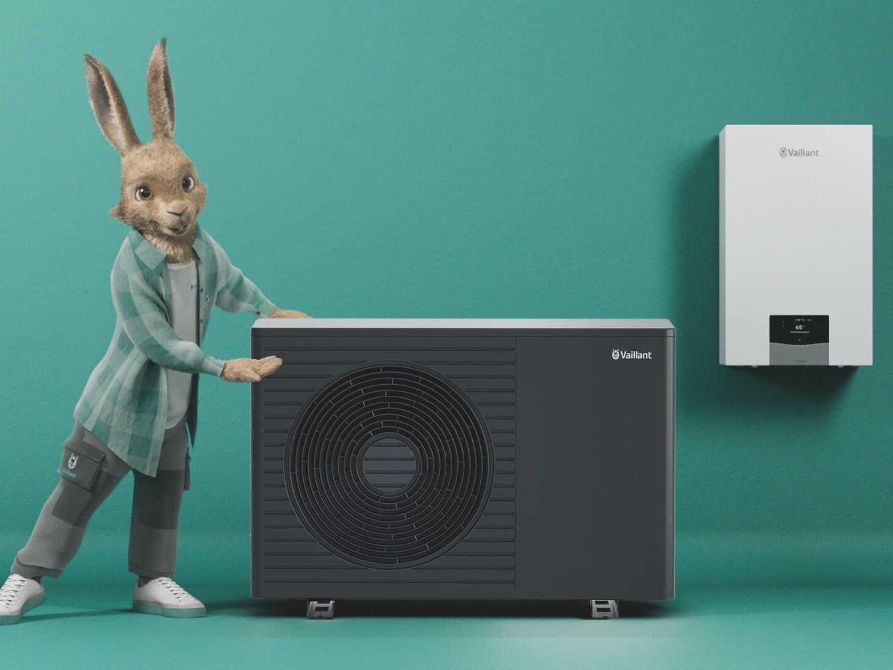Vaillant zec ispred toplotne pumpe