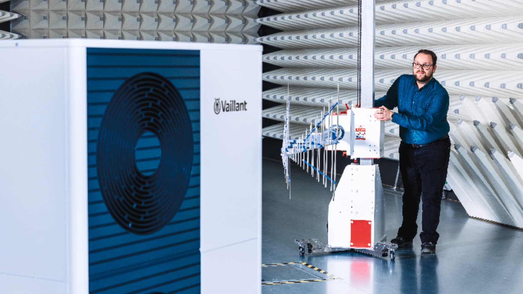 Vaillant toplotna pumpa u testnoj jedinici